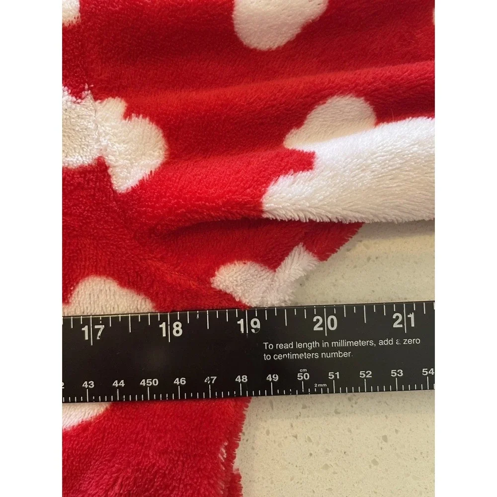 Adult Small Disney‎ Party Park Mickey Minnie Mouse One Piece Pajamas Footed PJ S - Picture 12 of 16